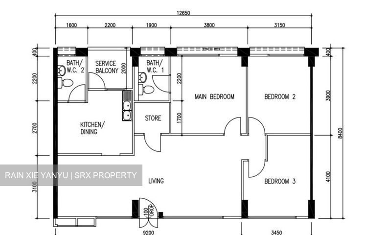 Blk 354 Woodlands Avenue 1 (Woodlands), HDB 4 Rooms #538573501